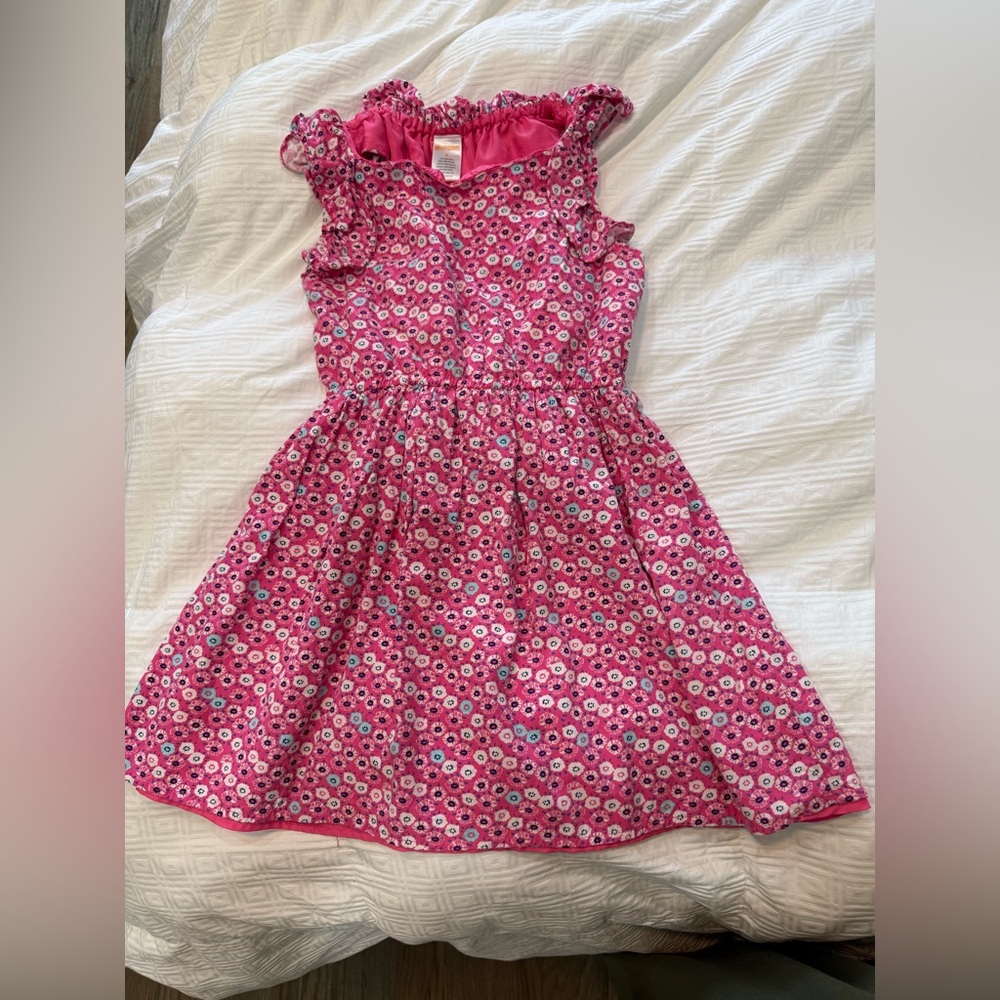Gymboree Pink Floral Casual Dress‎